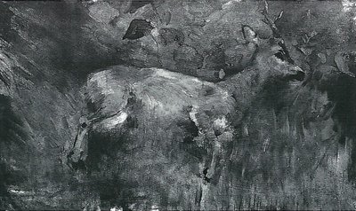 Dead Roe Deer by Lovis Corinth